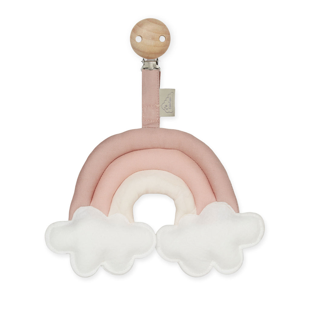 Rainbow Pram Mobile - OCS Dusty Rose