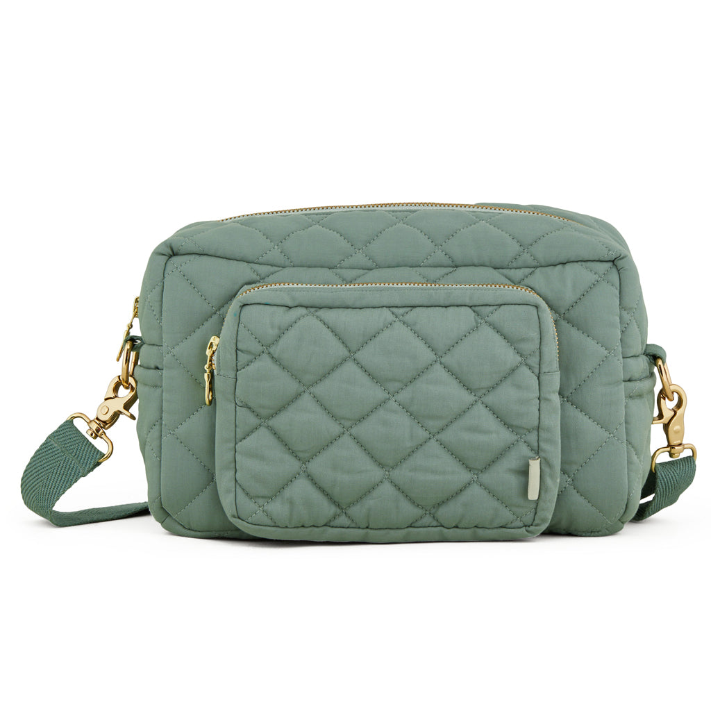Wickeltasche, kleine - OCS - Ivy Green