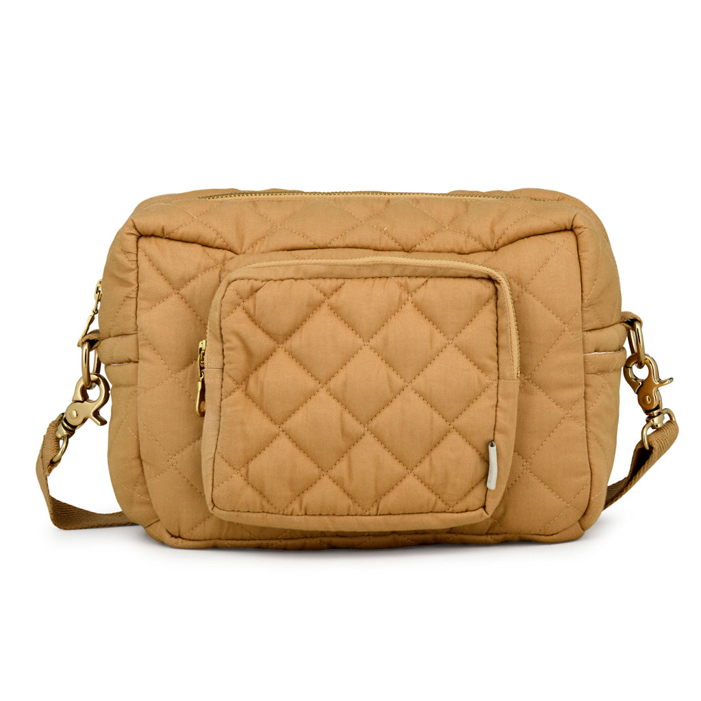 Wickeltasche, kleine - OCS - Honey