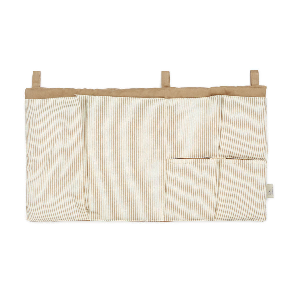 Betttasche – OCS Classic Stripes Camel