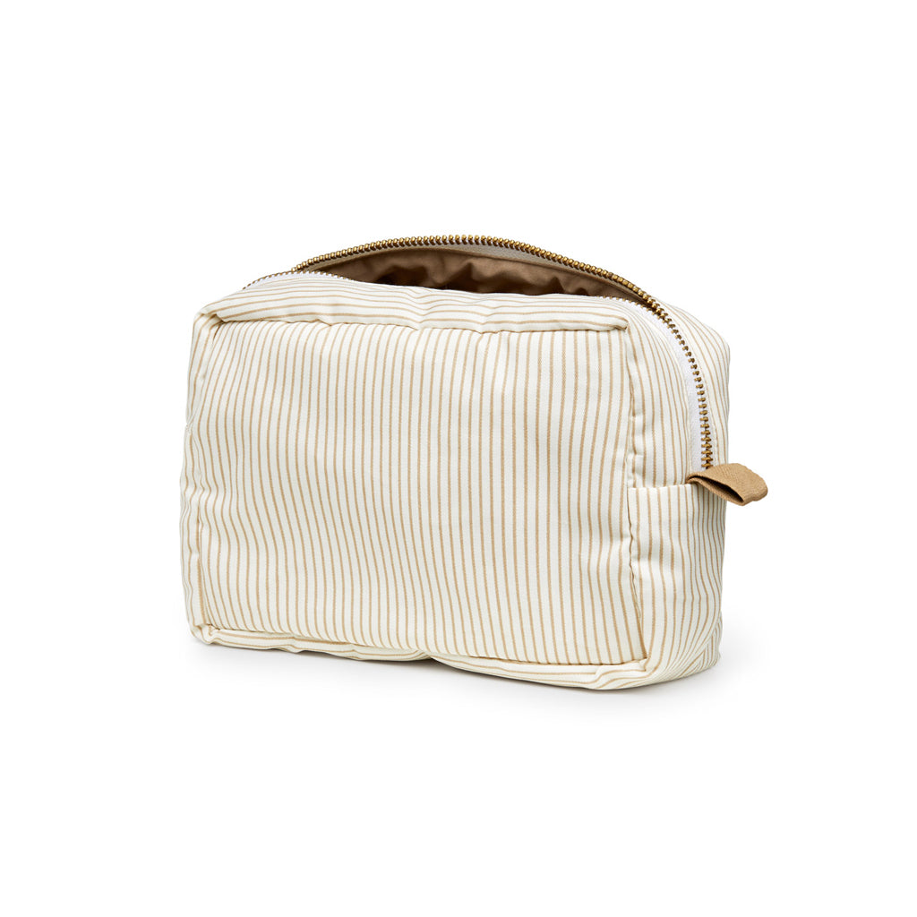 Kosmetiktasche - OCS Classic Stripes Camel