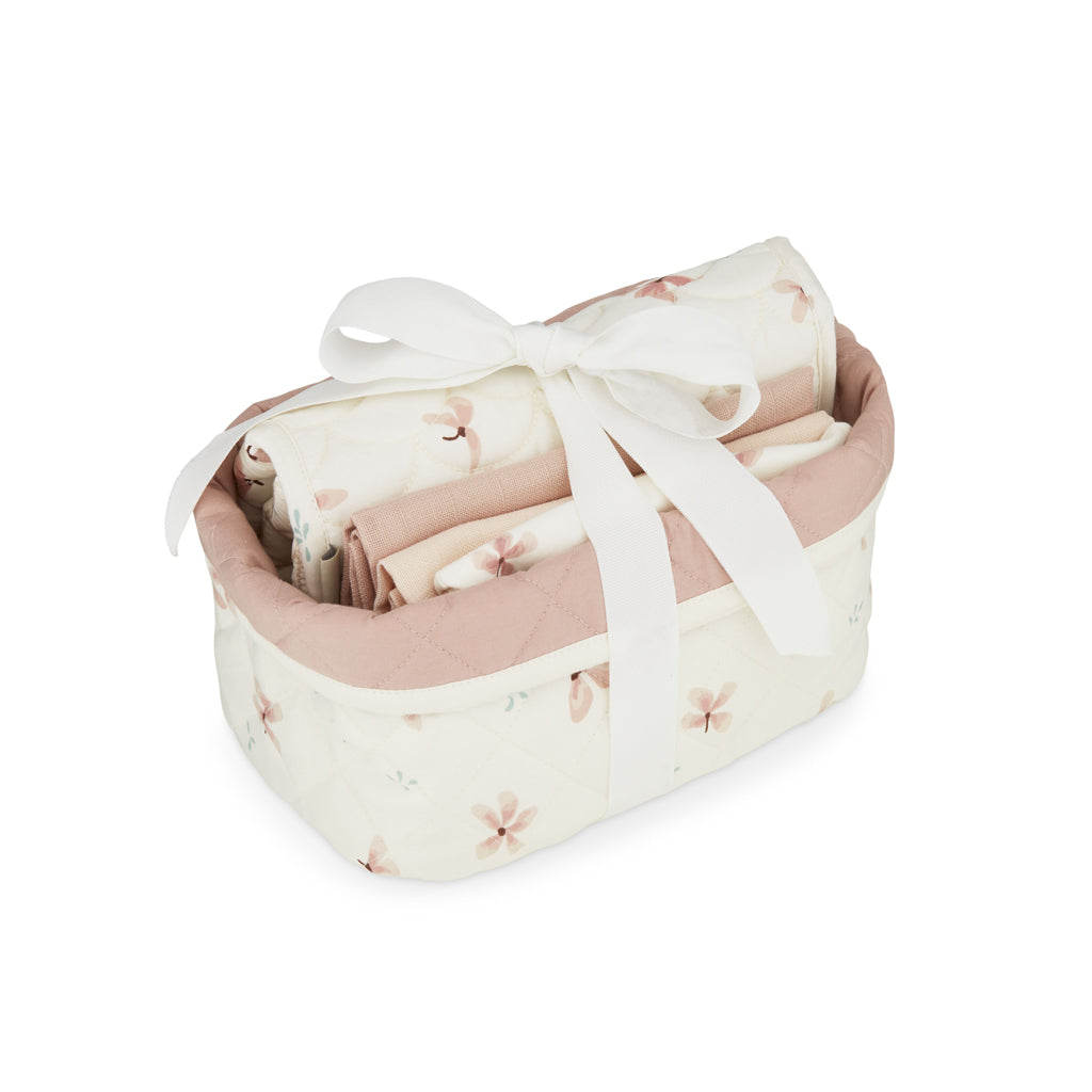 Geschenk zur Geburt: Babypflegeset - Windflower Crème