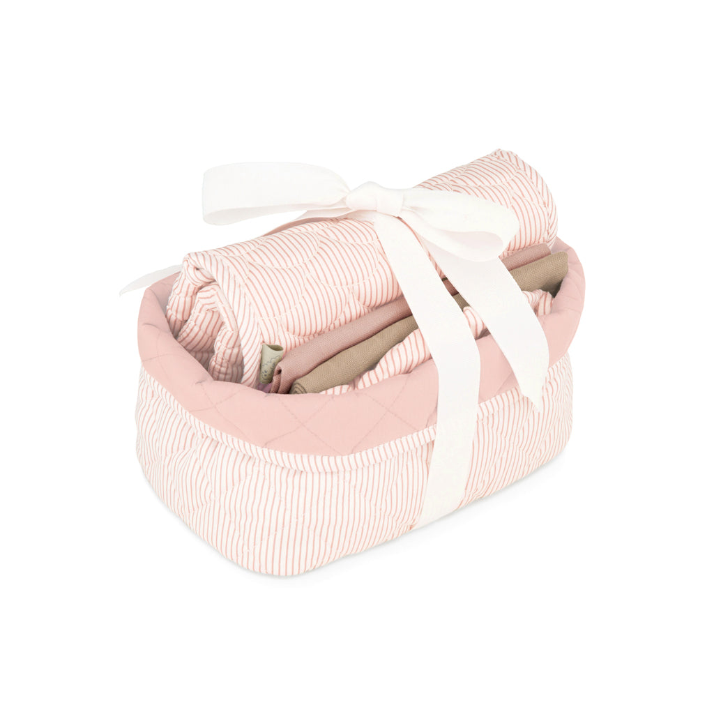 Baby-Geschenkset, kleine - Classic Stripes Rose
