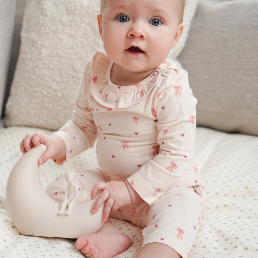 Baby Leggings Clara - GOTS - Bows