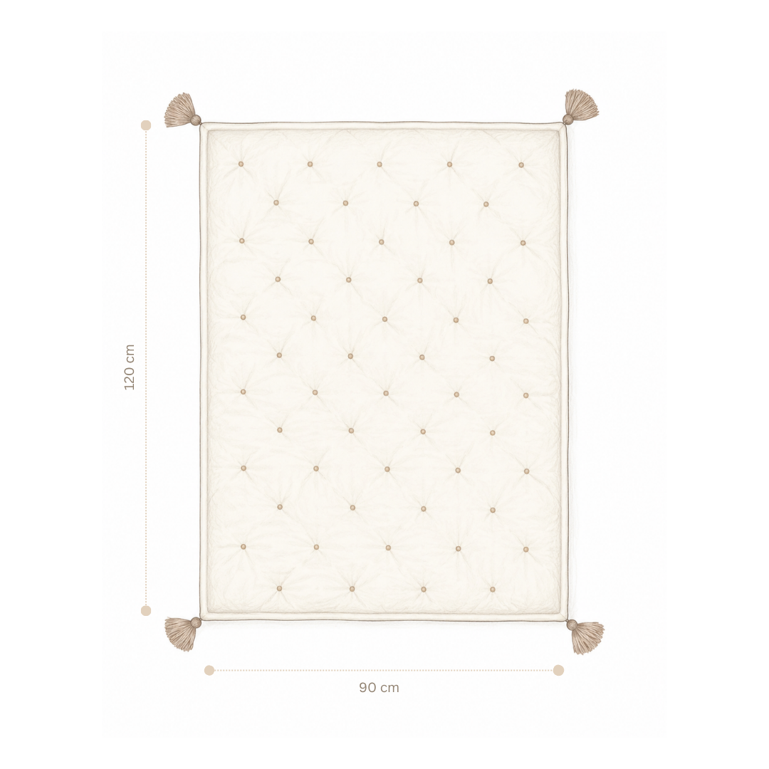 Kinder Bestickte Decke - OCS - Capri