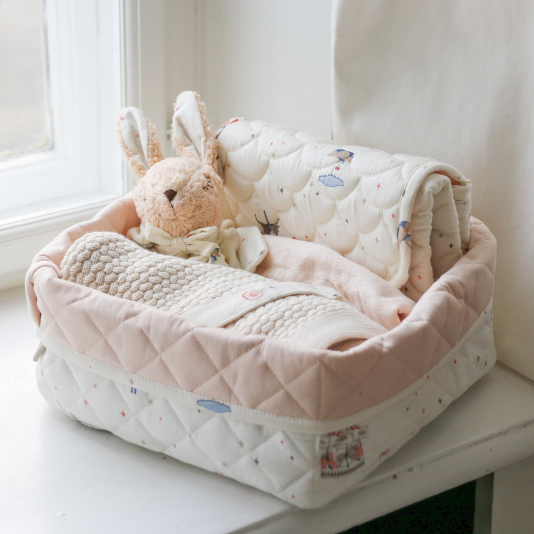 Baby Shower Geschenkkorb - Carousel