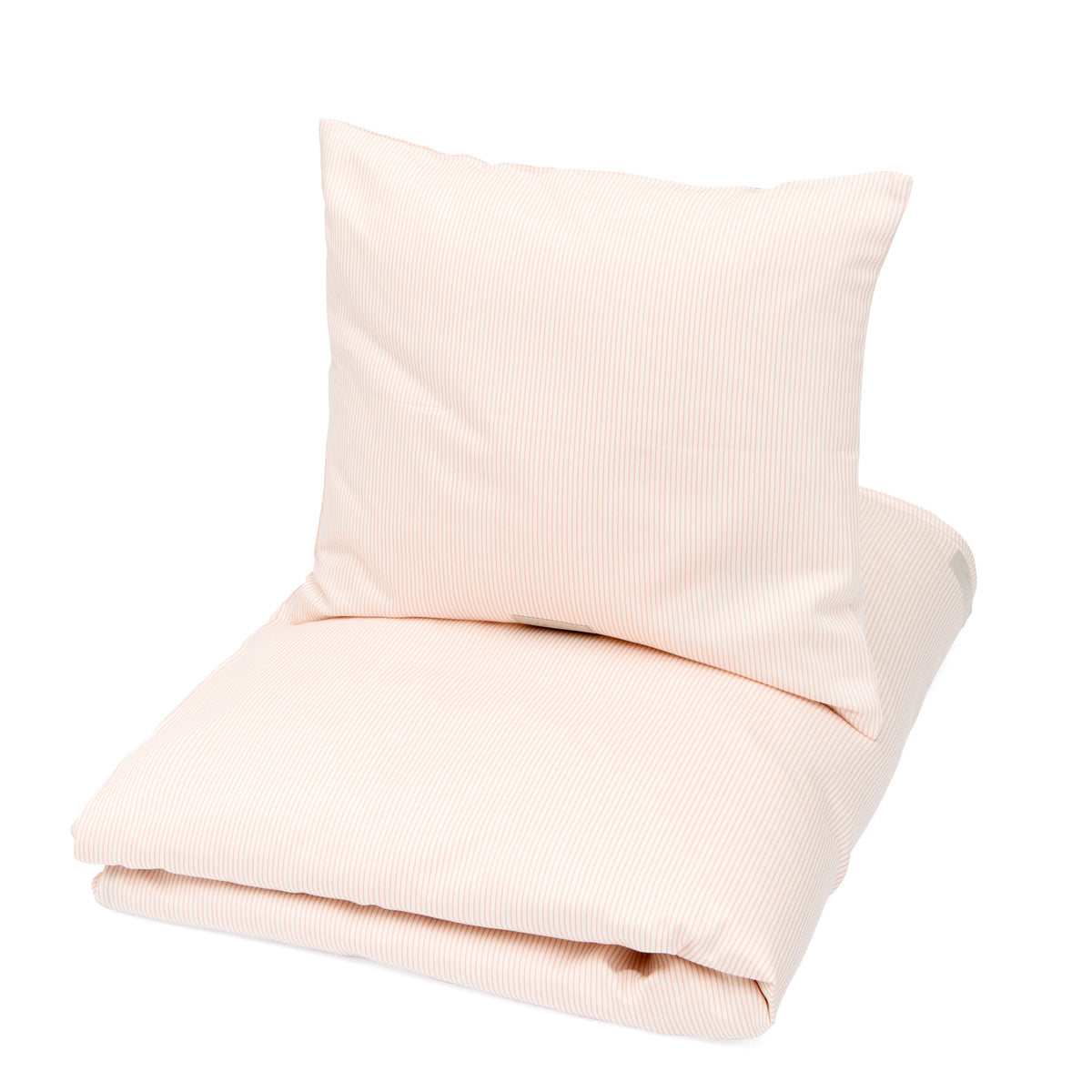 Junior Bettwäsche, 100x140cm - GOTS - Classic Stripes Rose