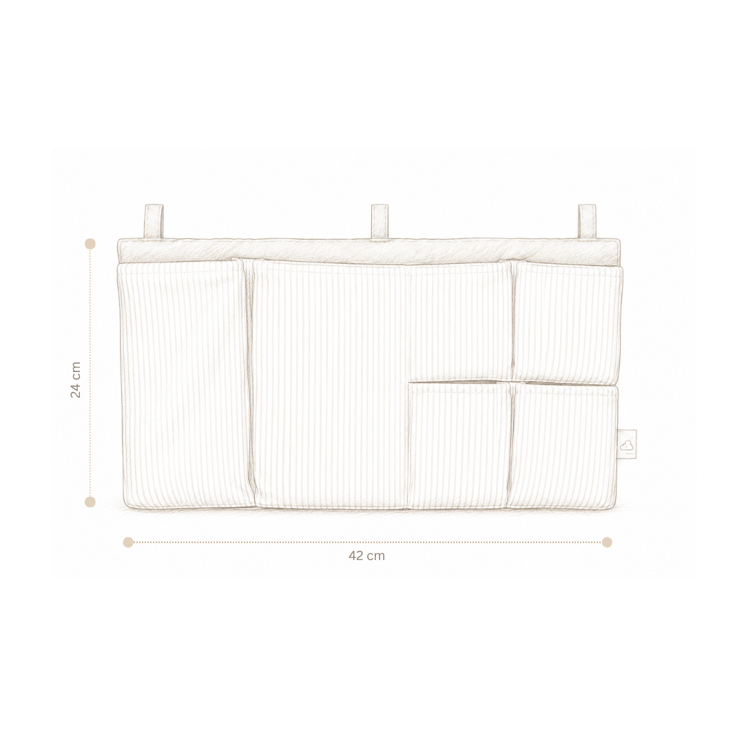 Betttasche - OCS - Praline
