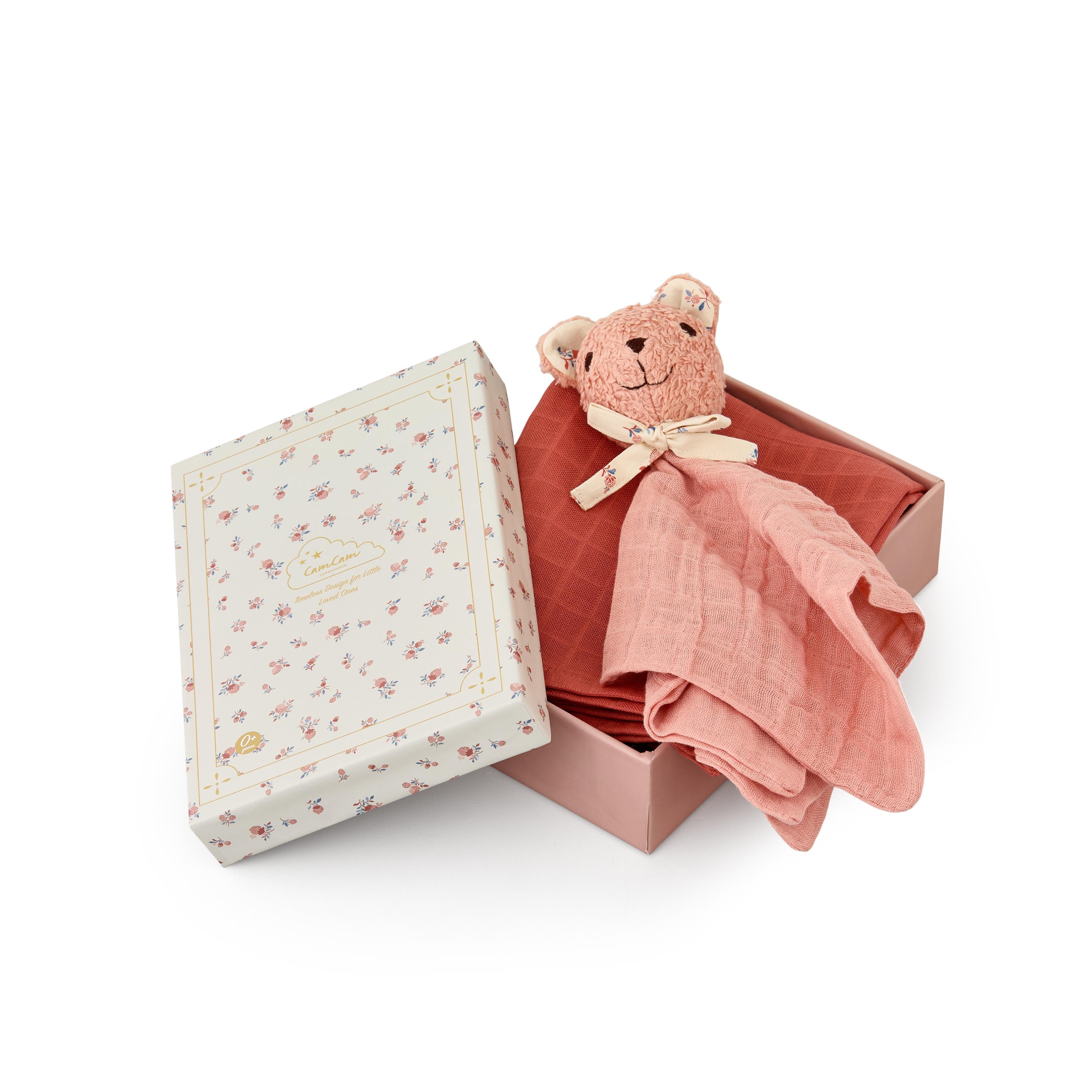 Kuscheltuch Geschenkbox - Berries