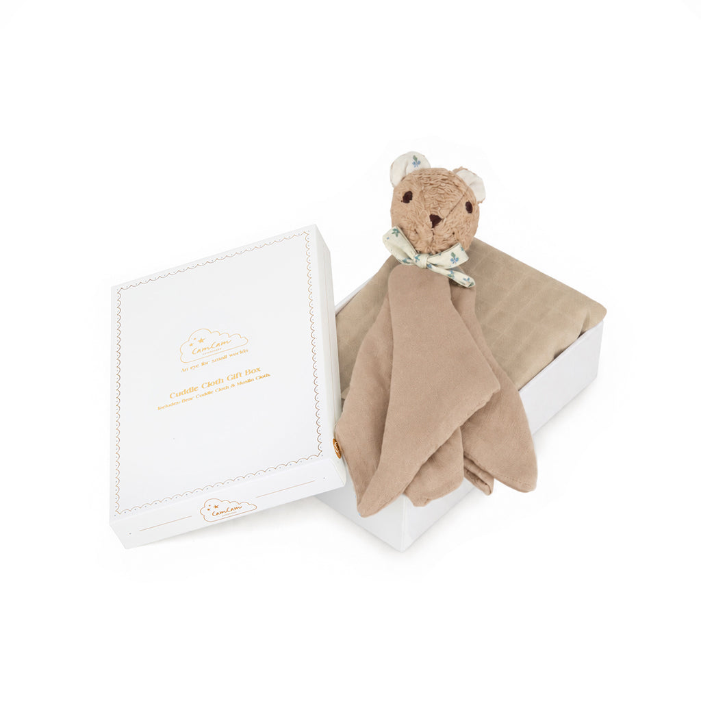 Kuscheltuch Geschenkbox - Blueberries