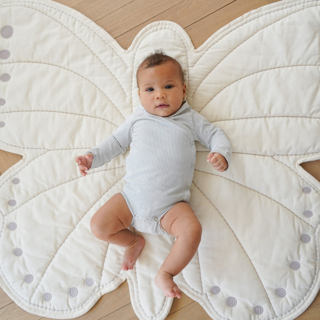 Schmetterling Spielmatte - OCS Creme