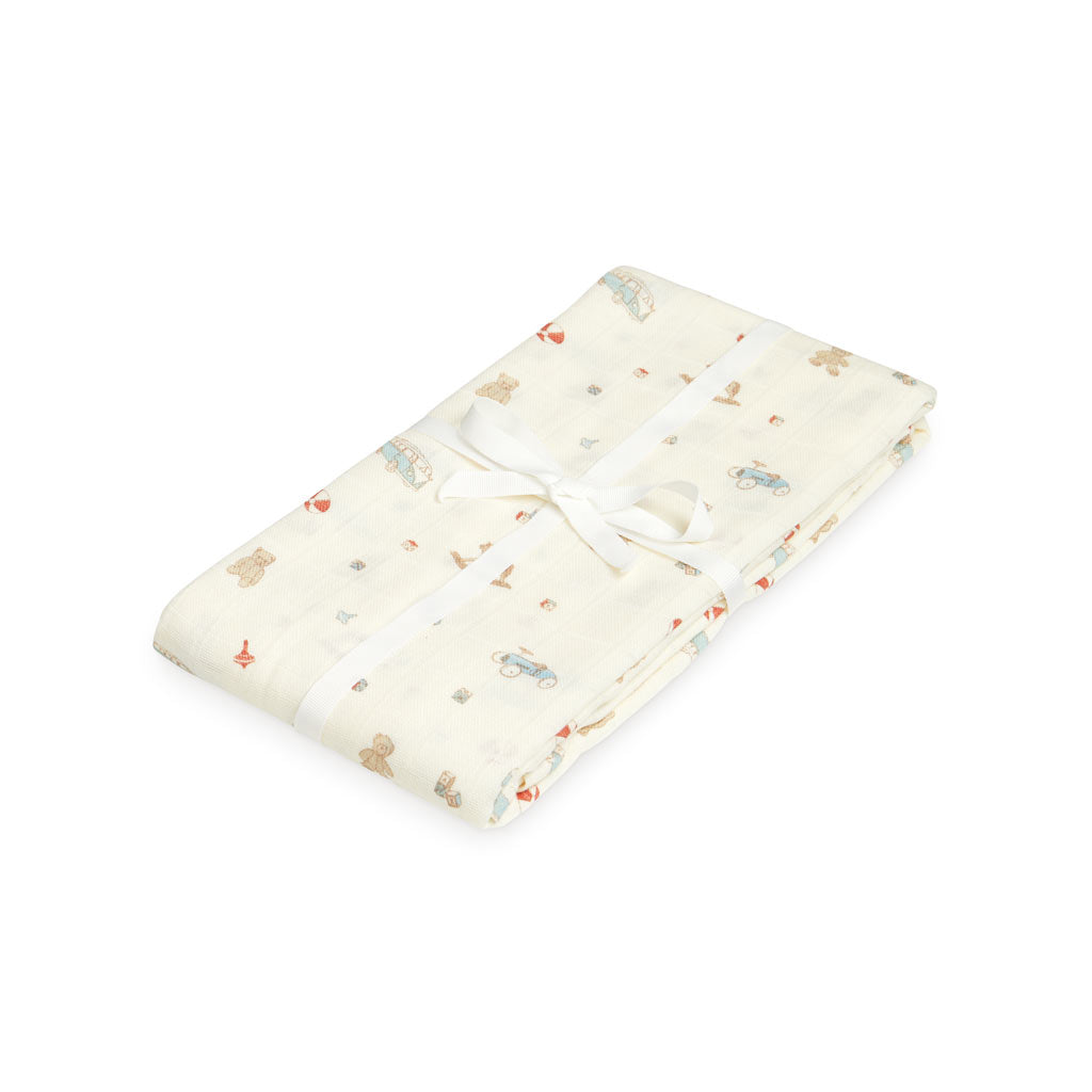 Wickeltuch - GOTS - Vintage Toys