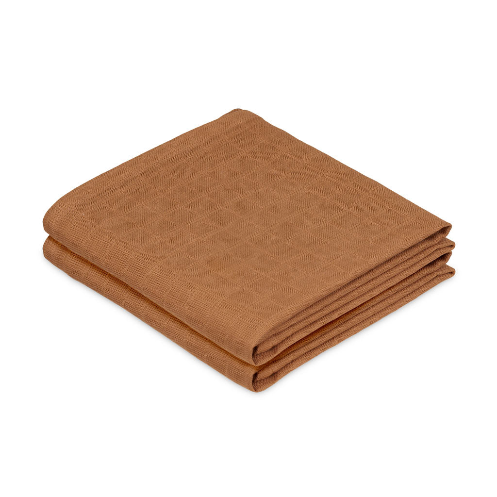 Mulltuch, 2 pack- GOTS - Amber