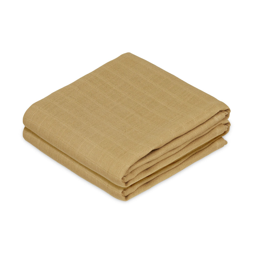 Mulltuch, 2 pack- GOTS - Honey