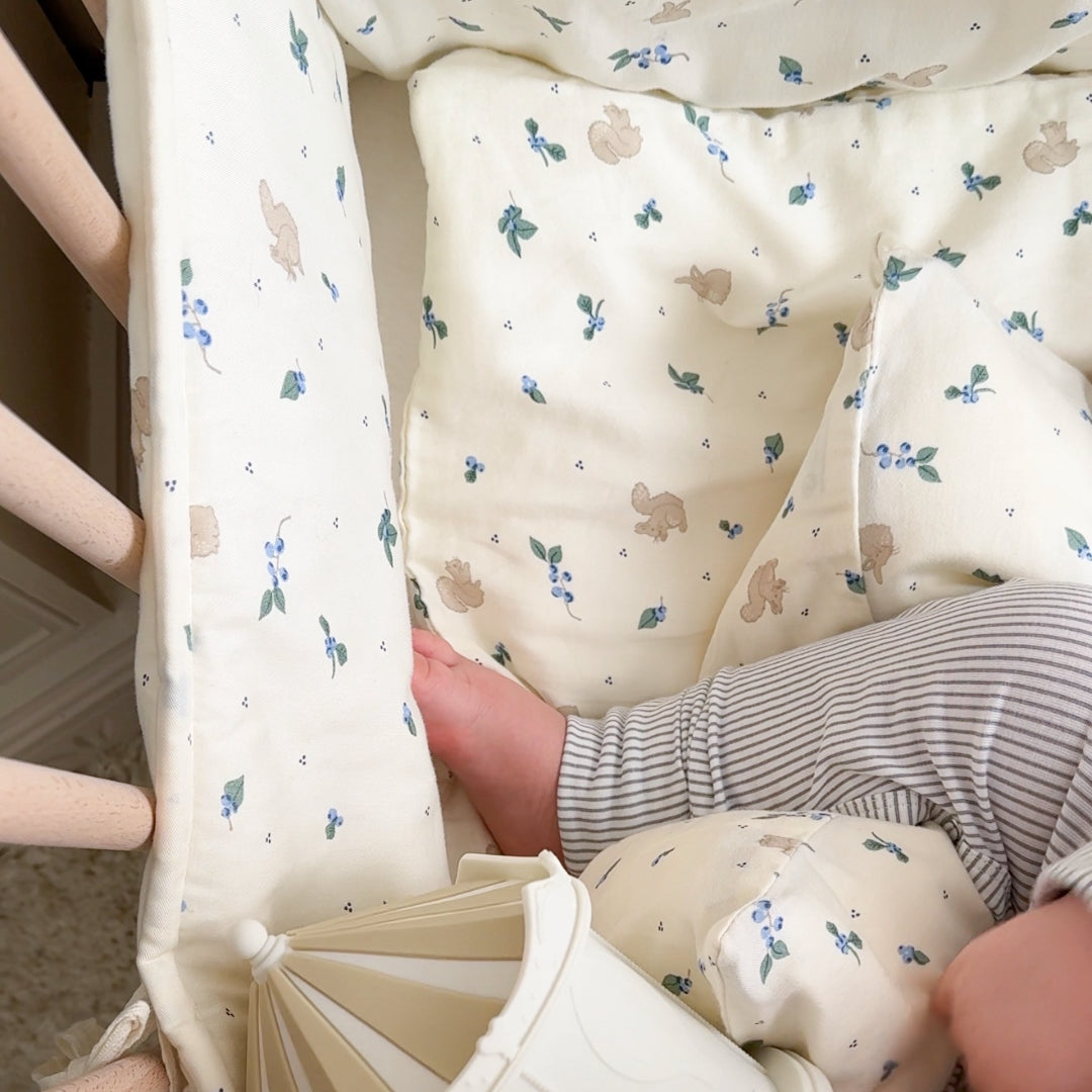 Bettumrandung Babybett - OCS - Blueberries