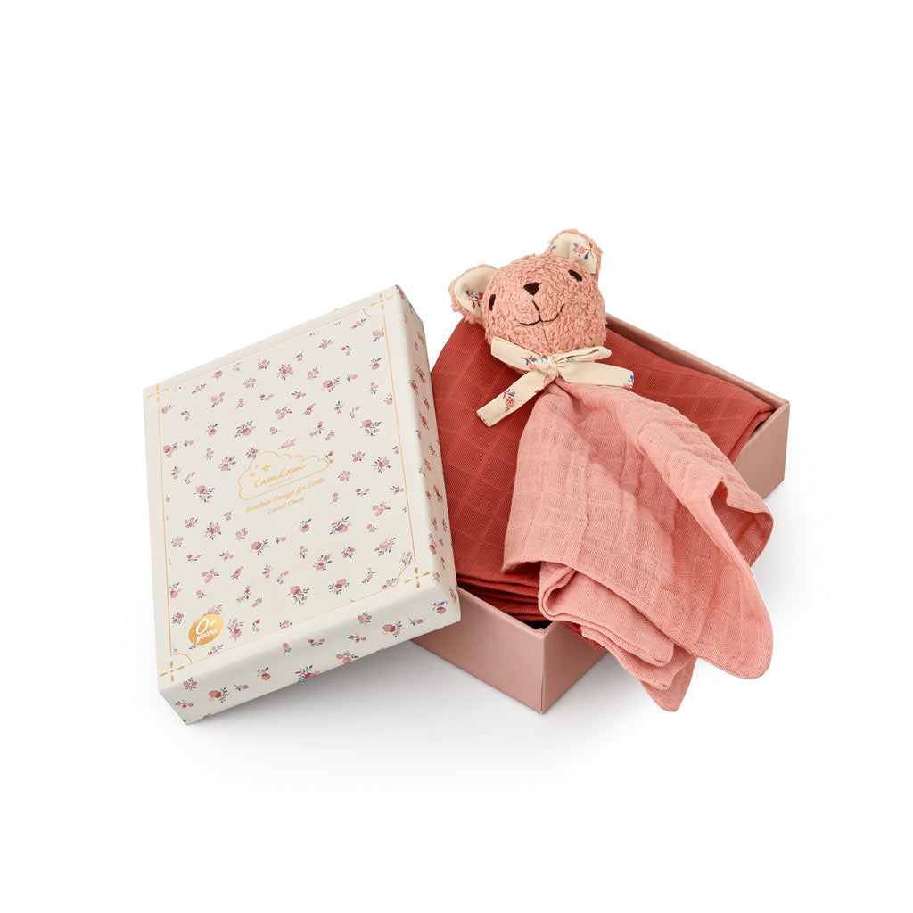 Kuscheltuch Geschenkbox - Berries
