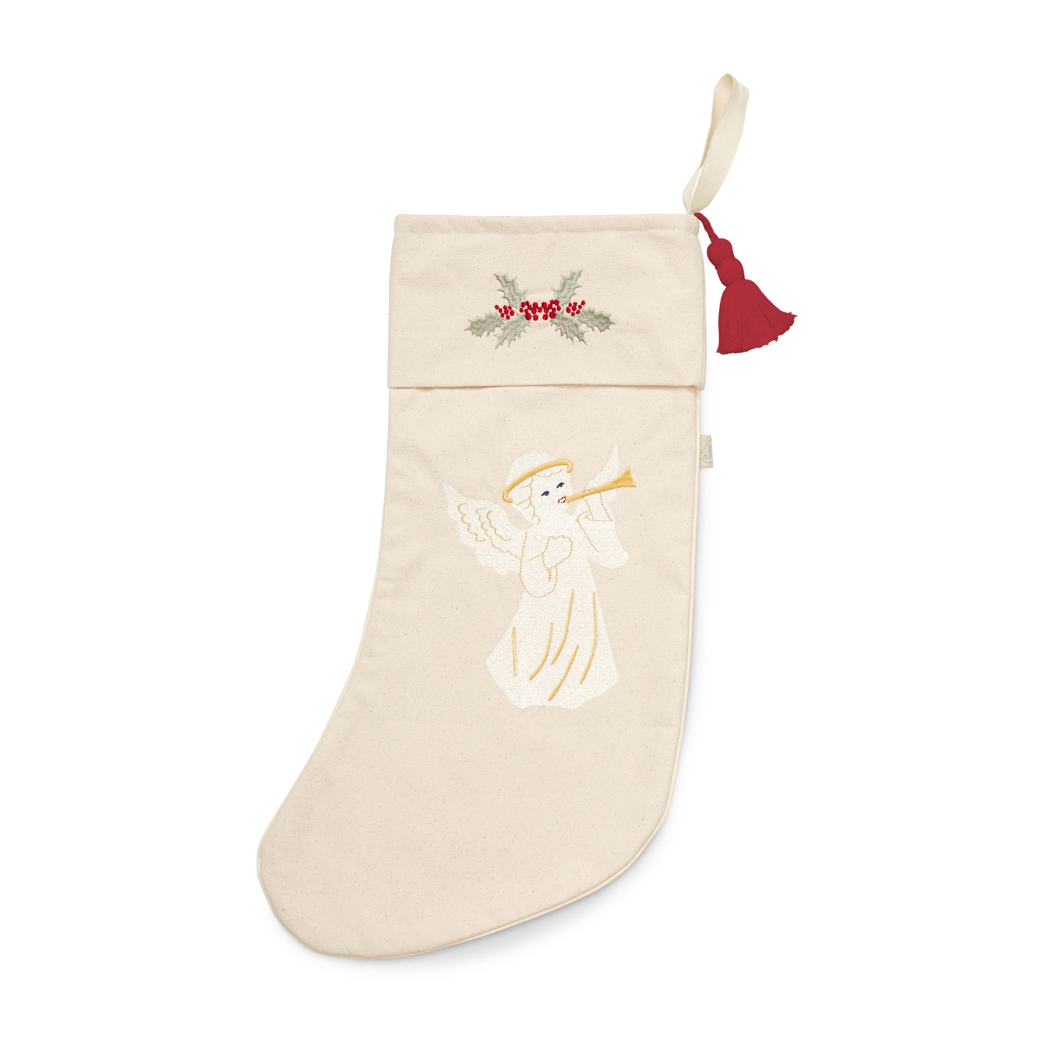 Weihnachtsstrumpf - GOTS - Engel