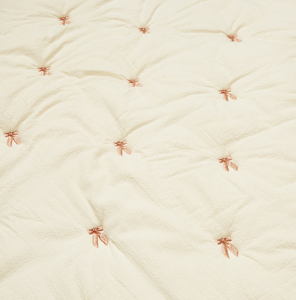 Kinder Bestickte Decke - OCS - Bows
