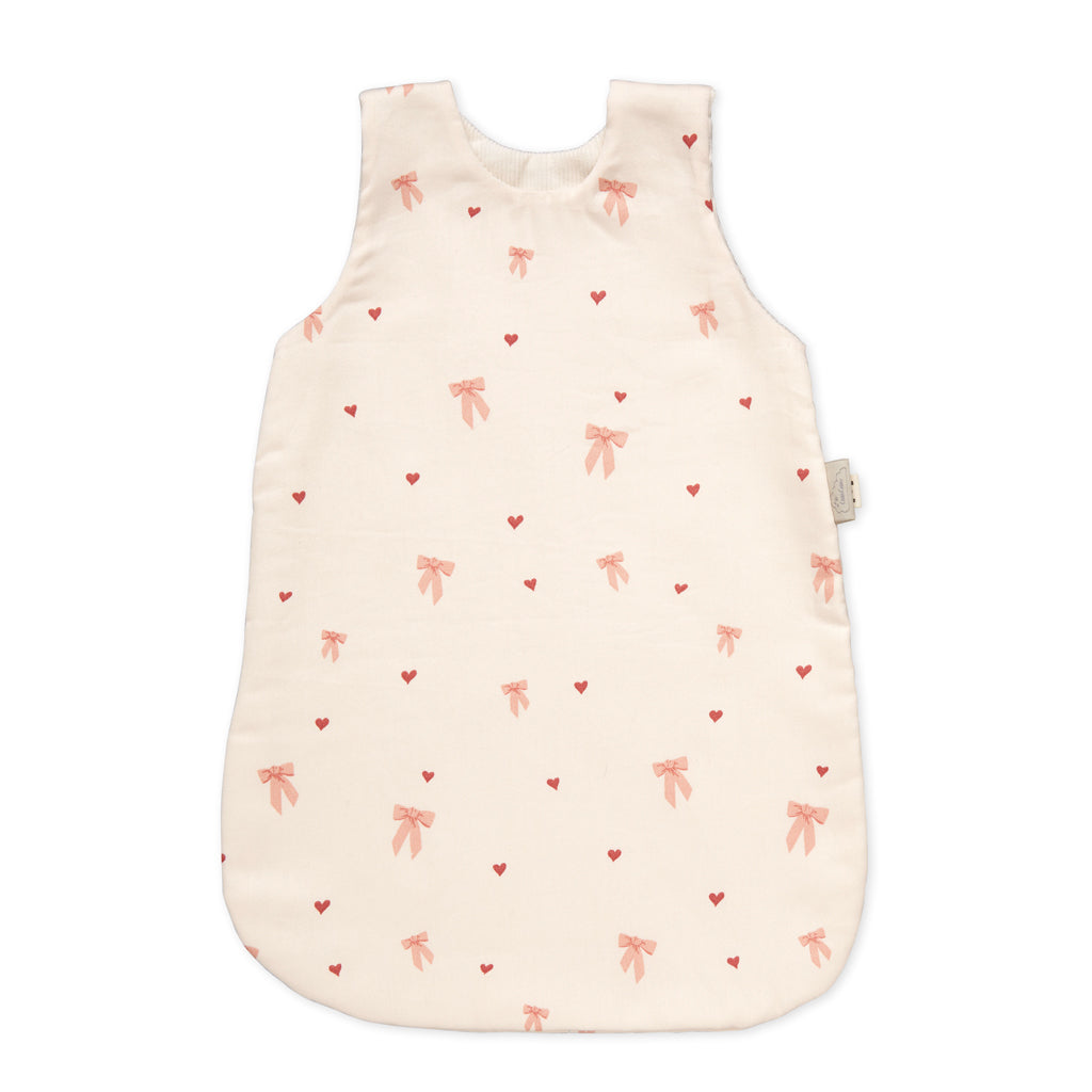 Puppen Schlafsack - GOTS - Bows