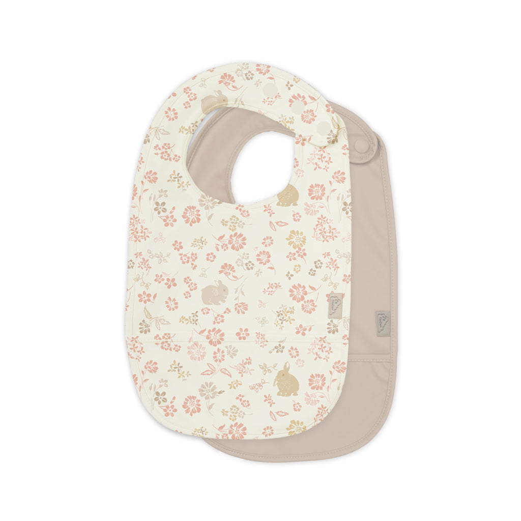 Poly-Lätzchen mit Tasche, 2er- pack - Augusta