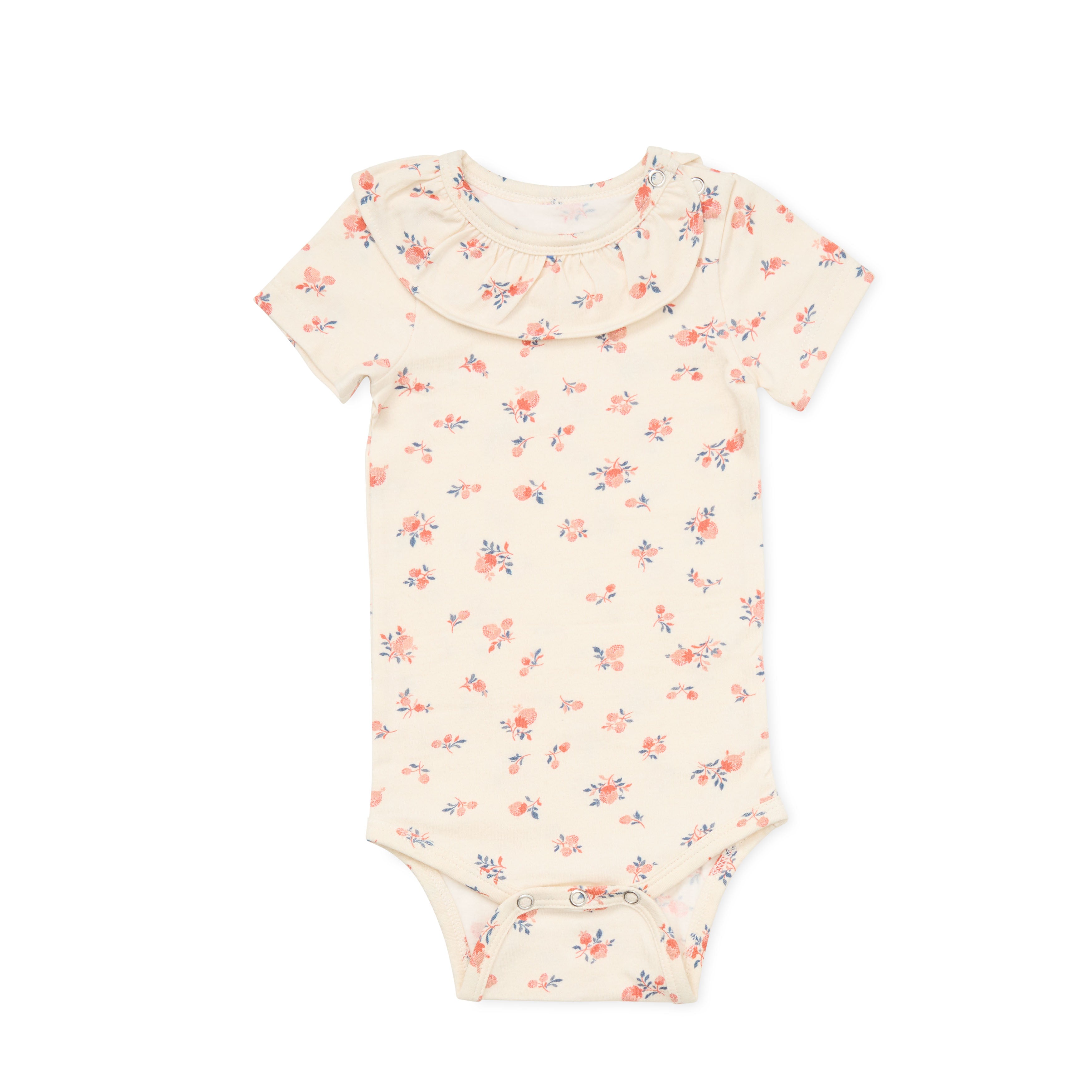 Kurzärmeliger Body Olivia - GOTS - Berries