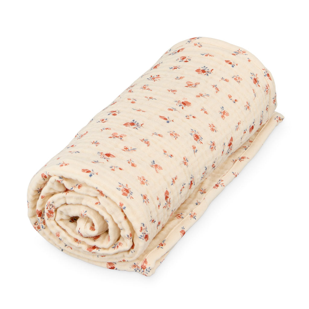 Musselin-Babydecke – GOTS – Beeren