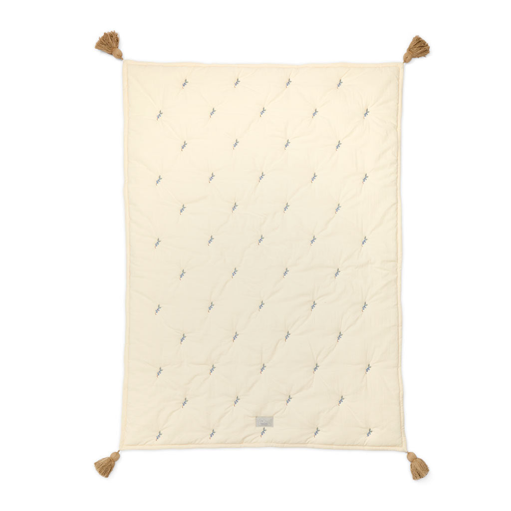 Kinder Bestickte Decke - OCS - Blueberries