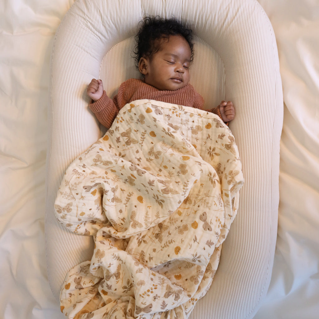 Babynest – OCS – Classic Stripes Camel