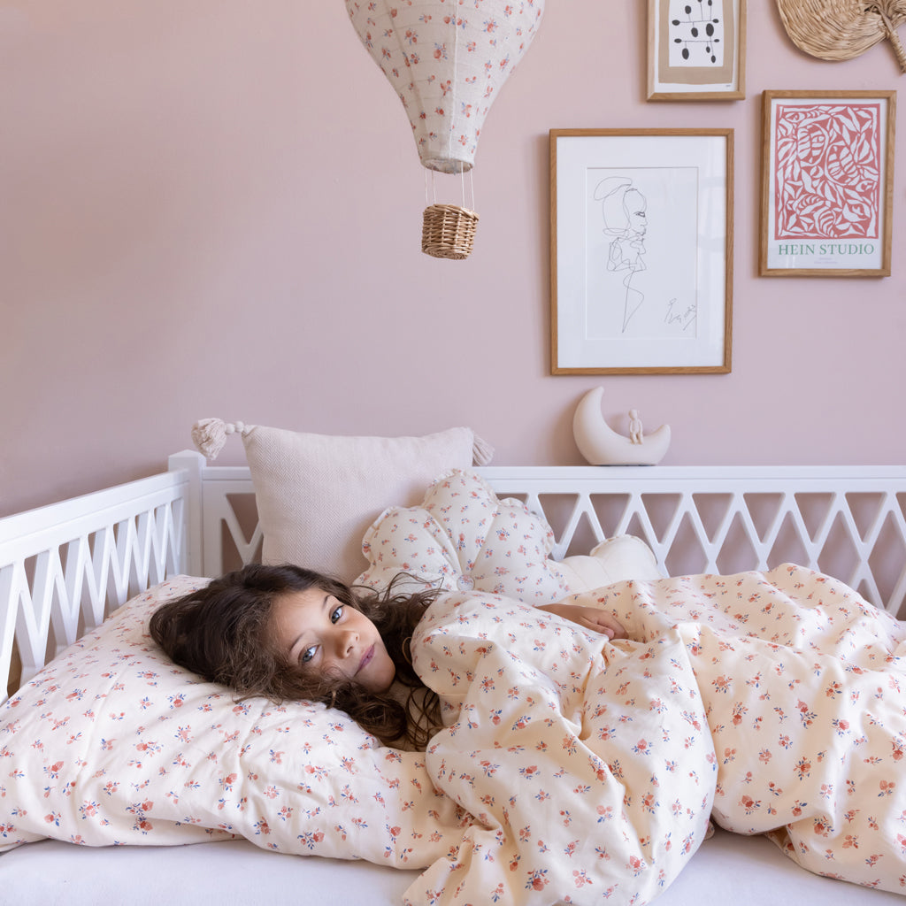 Bettwäsche, Einzelbett, 140 x 200 cm – GOTS-Beeren