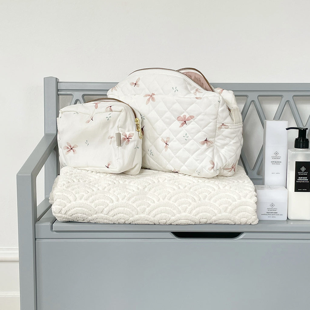 Toilettentasche - OCS Windflower Creme