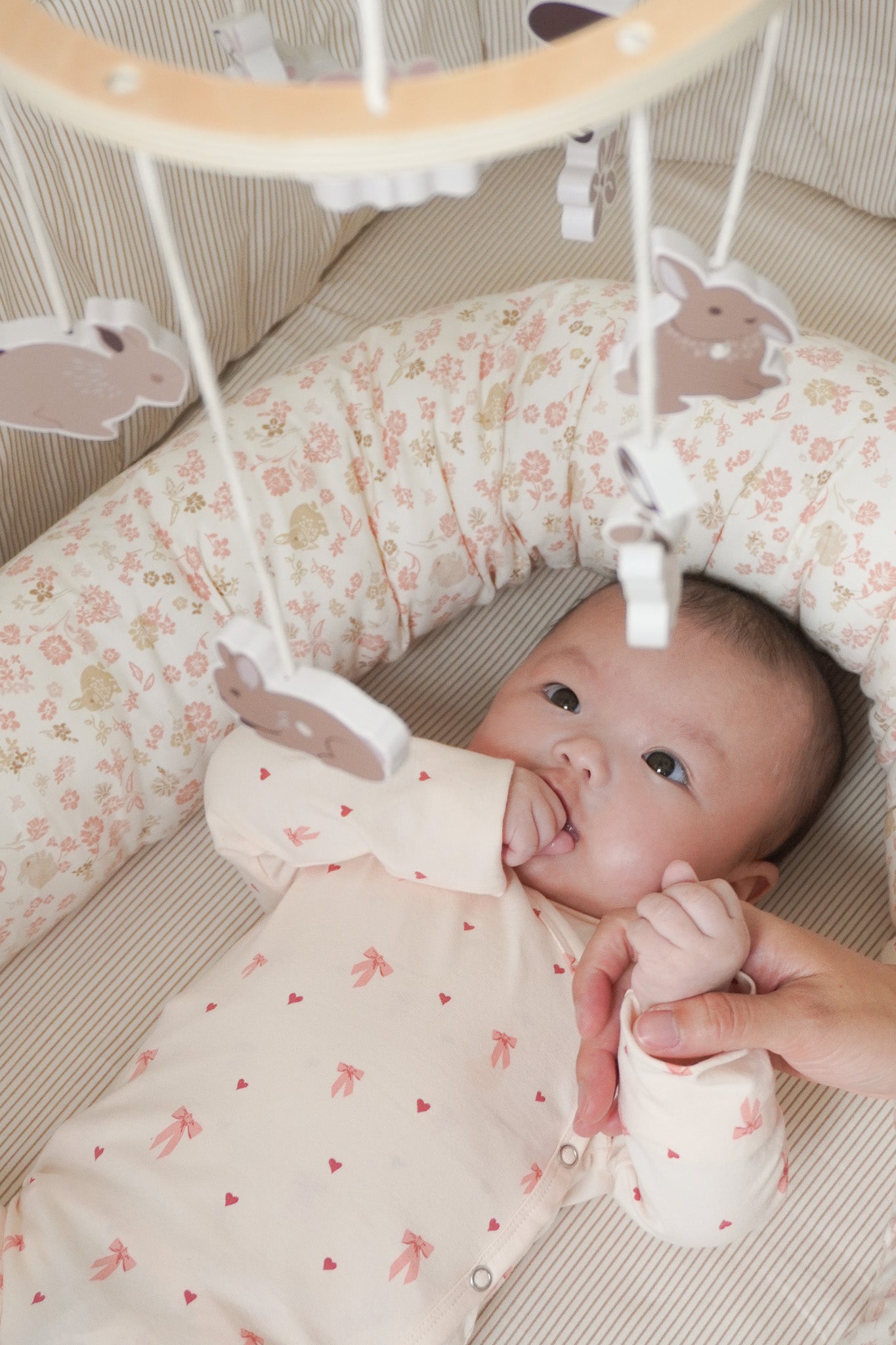 Wickelbody Milla - GOTS - Bows