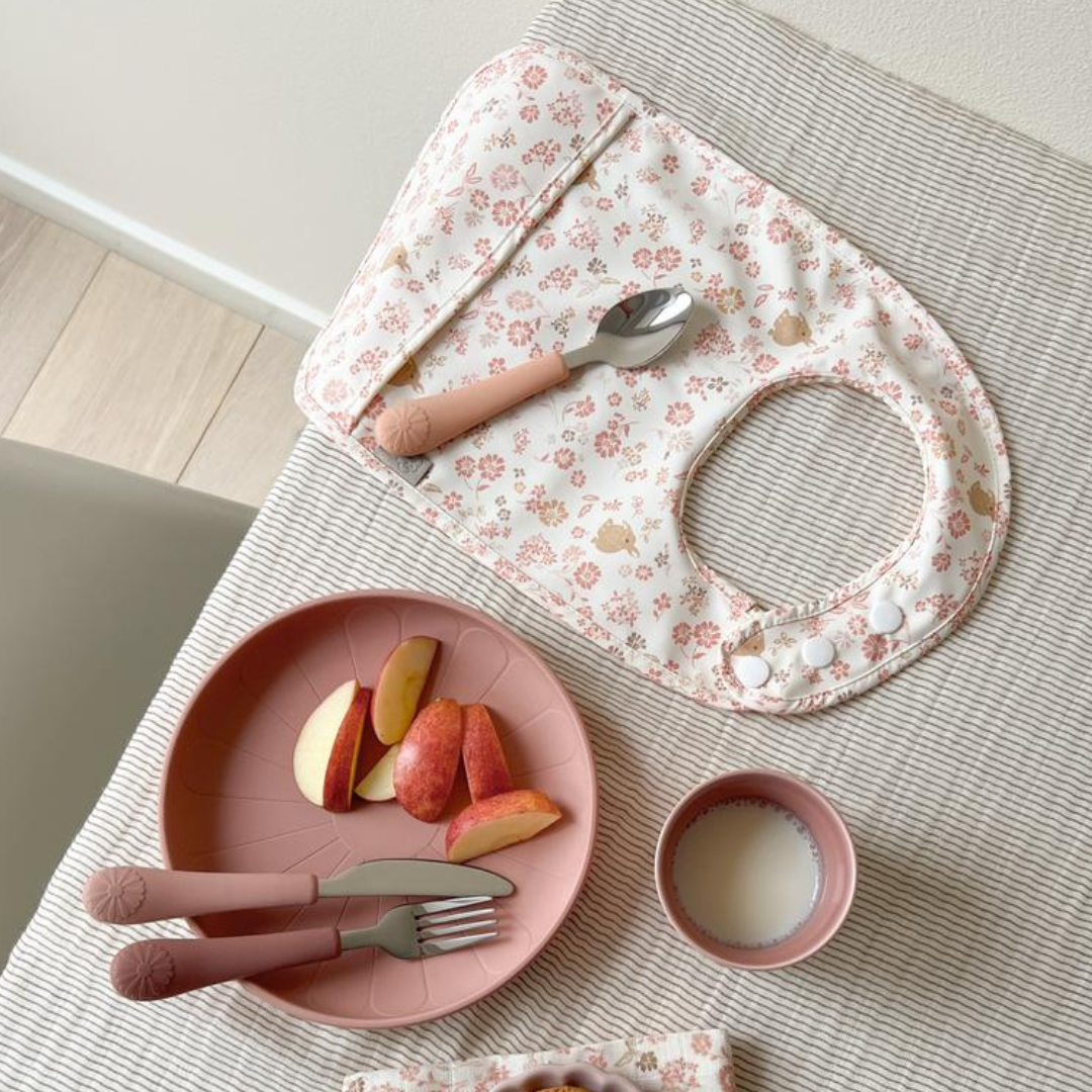 Poly-Lätzchen mit Tasche, 2er- pack - Augusta