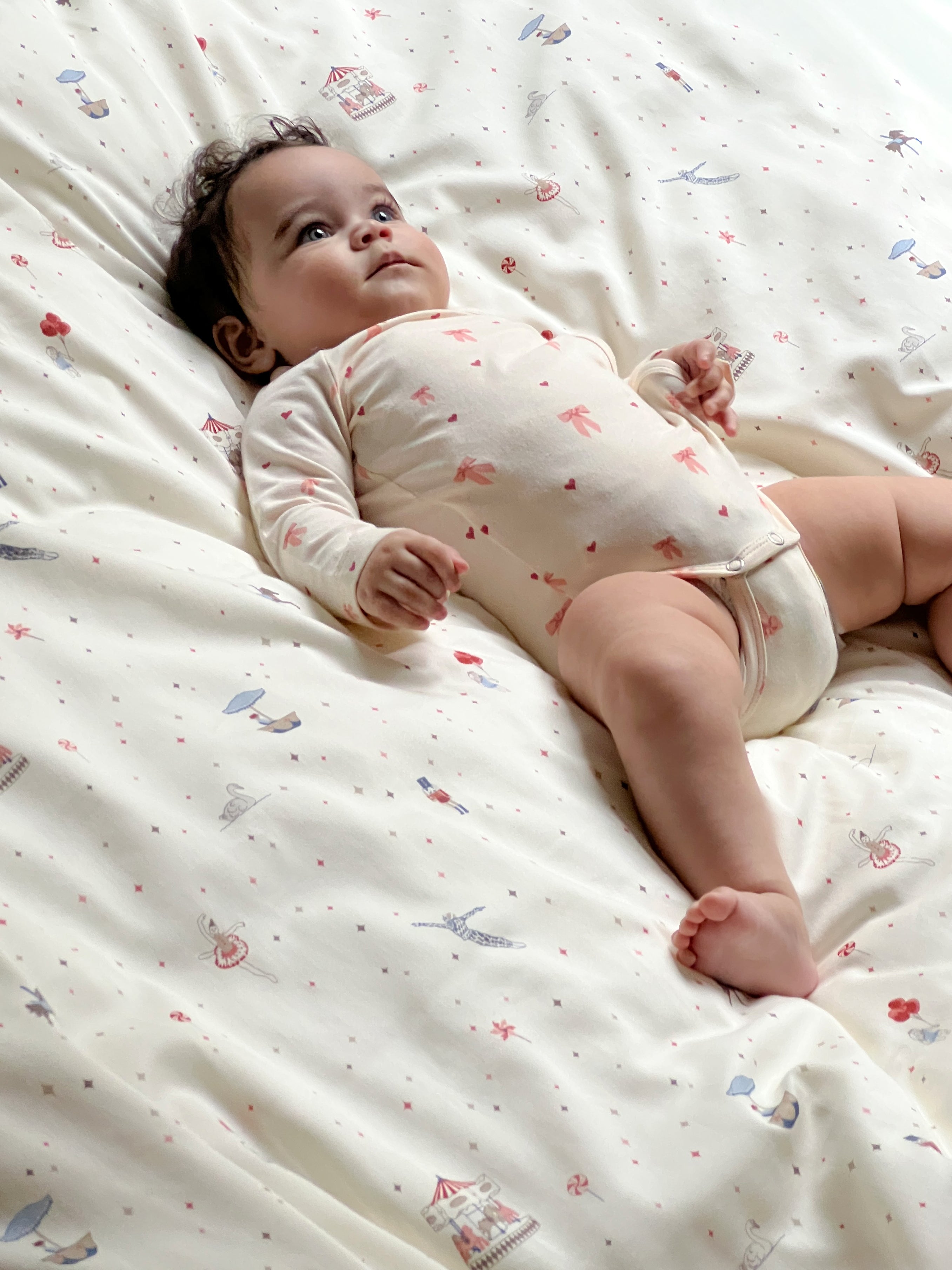 Wickelbody Milla - GOTS - Bows