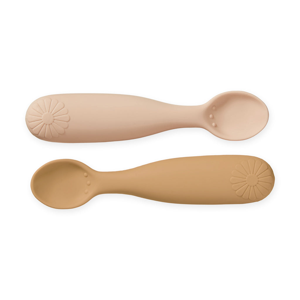 Blumenlöffel, 2er-Pack – Korallenmischung