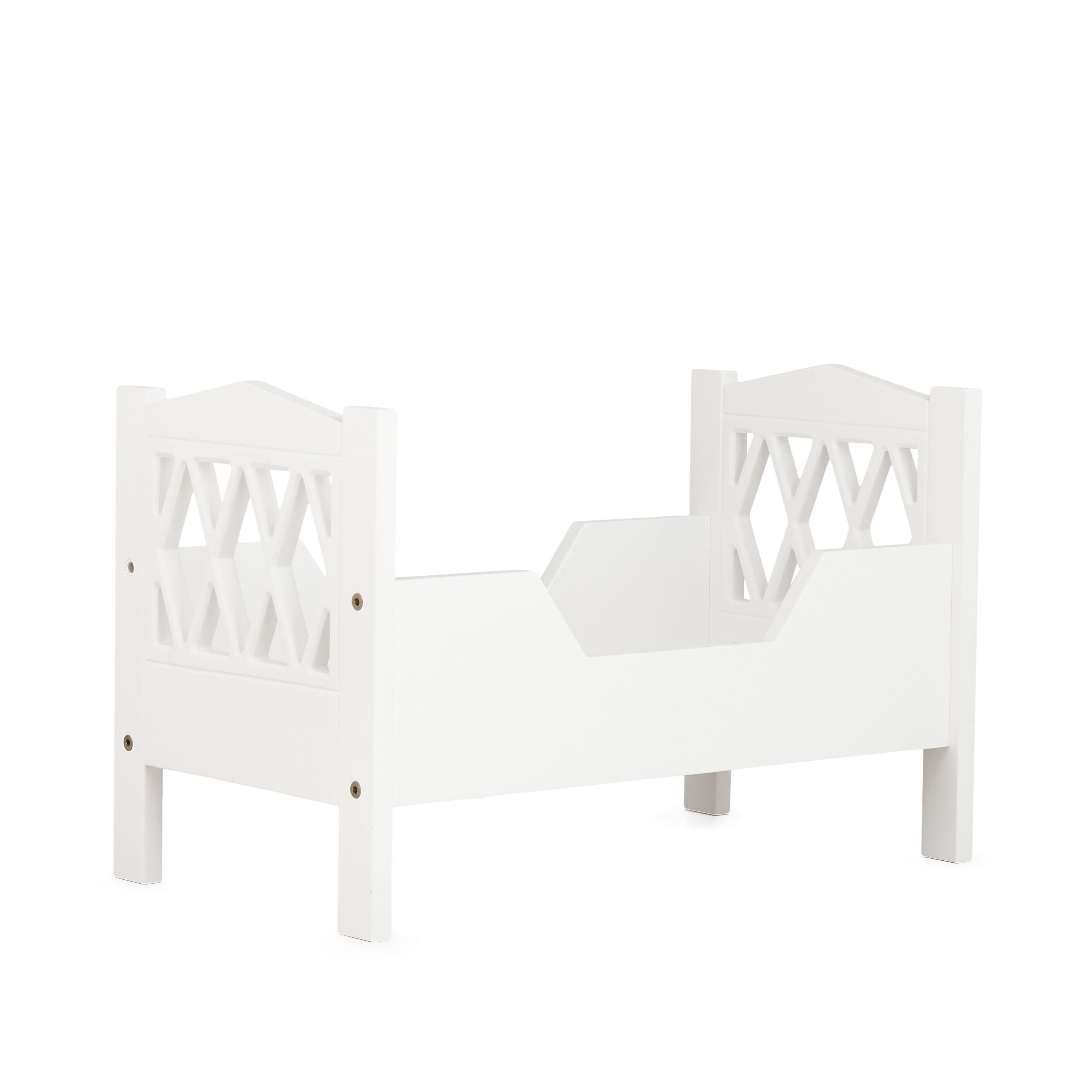 Harlequin Puppenbett – FSC Weiß