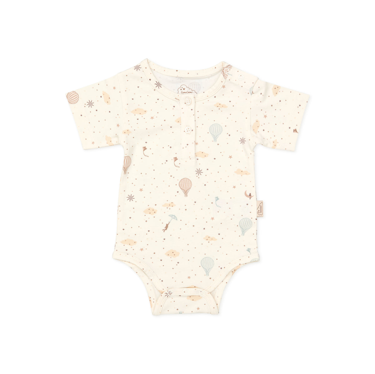 Kurzärmeliger Body Elliot, 56 cm - GOTS - Dreamland