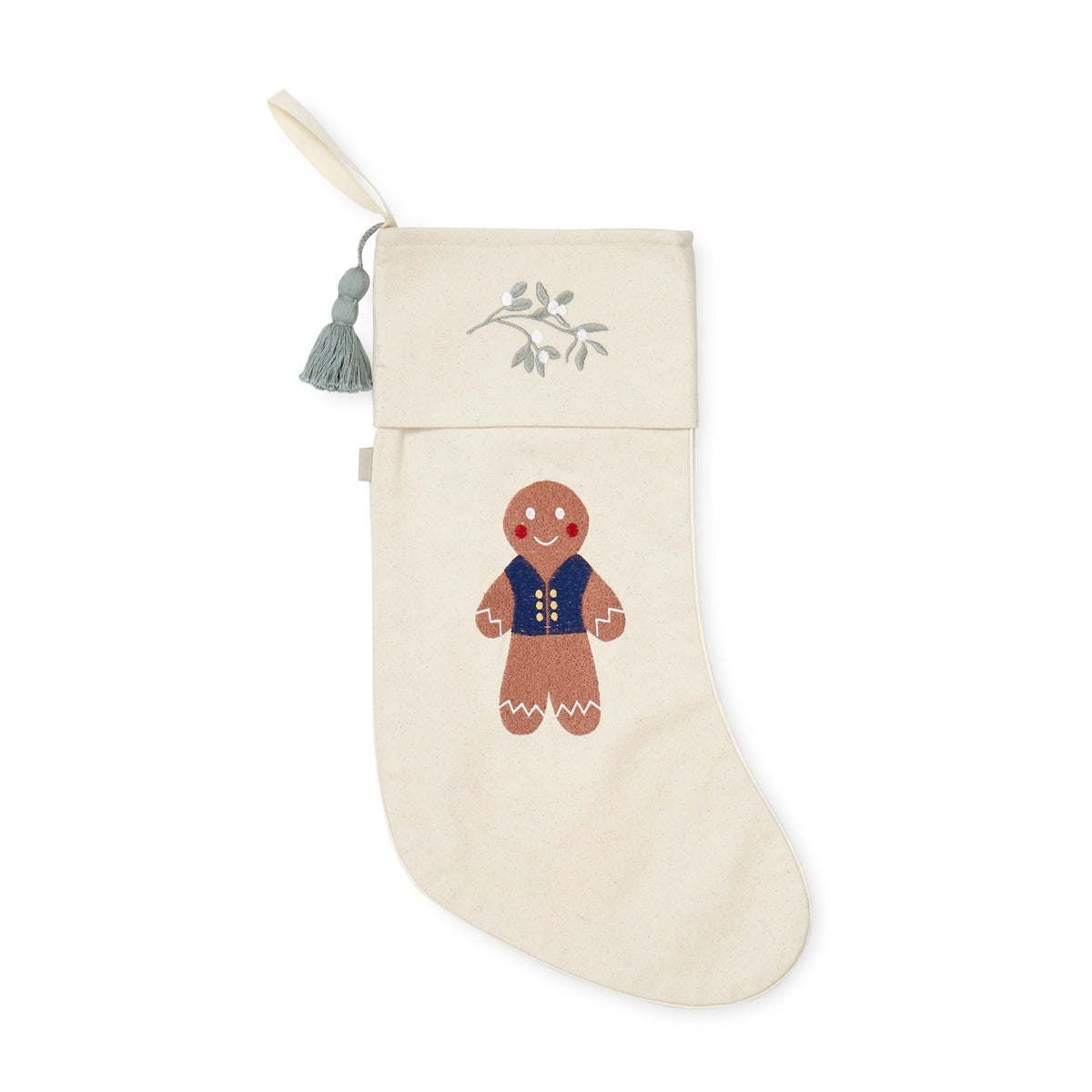 Weihnachtsstrumpf - GOTS - Schneemann