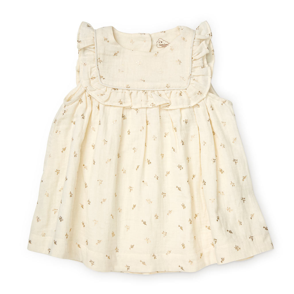 Betty Kleid - GOTS - Gold Flower