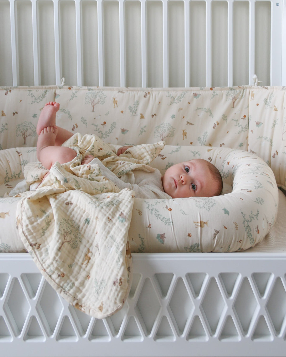 Bettumrandung Babybett - OCS - Woodland
