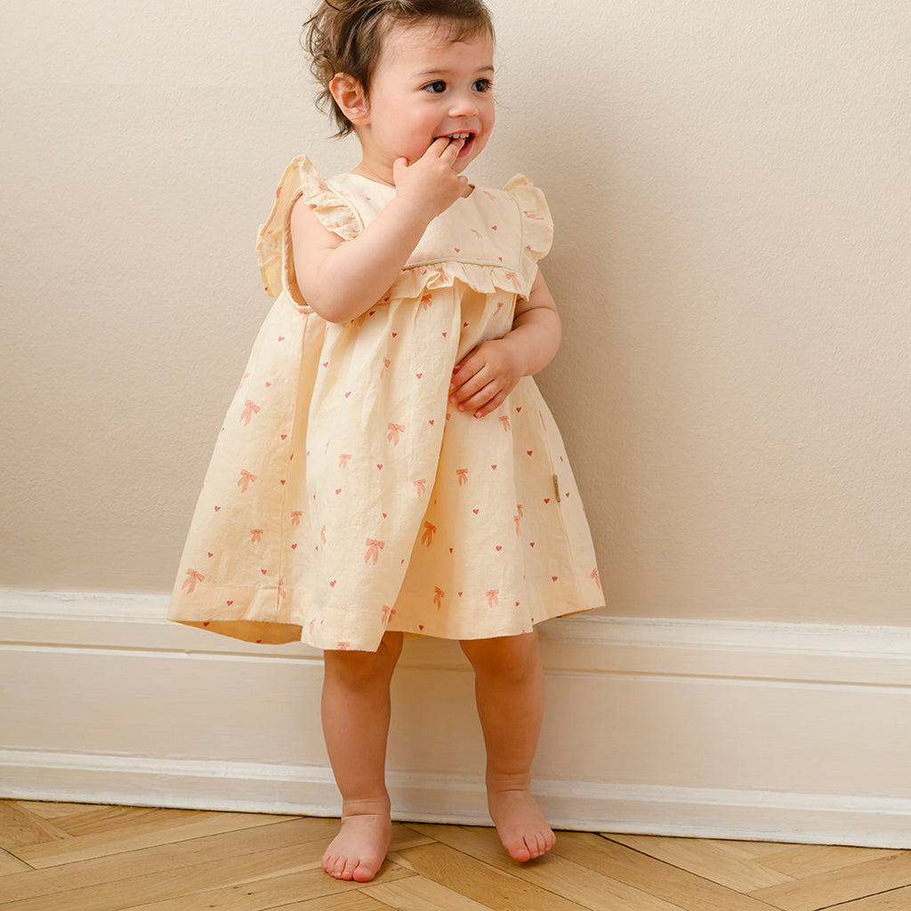 Betty Kleid - GOTS - Bows