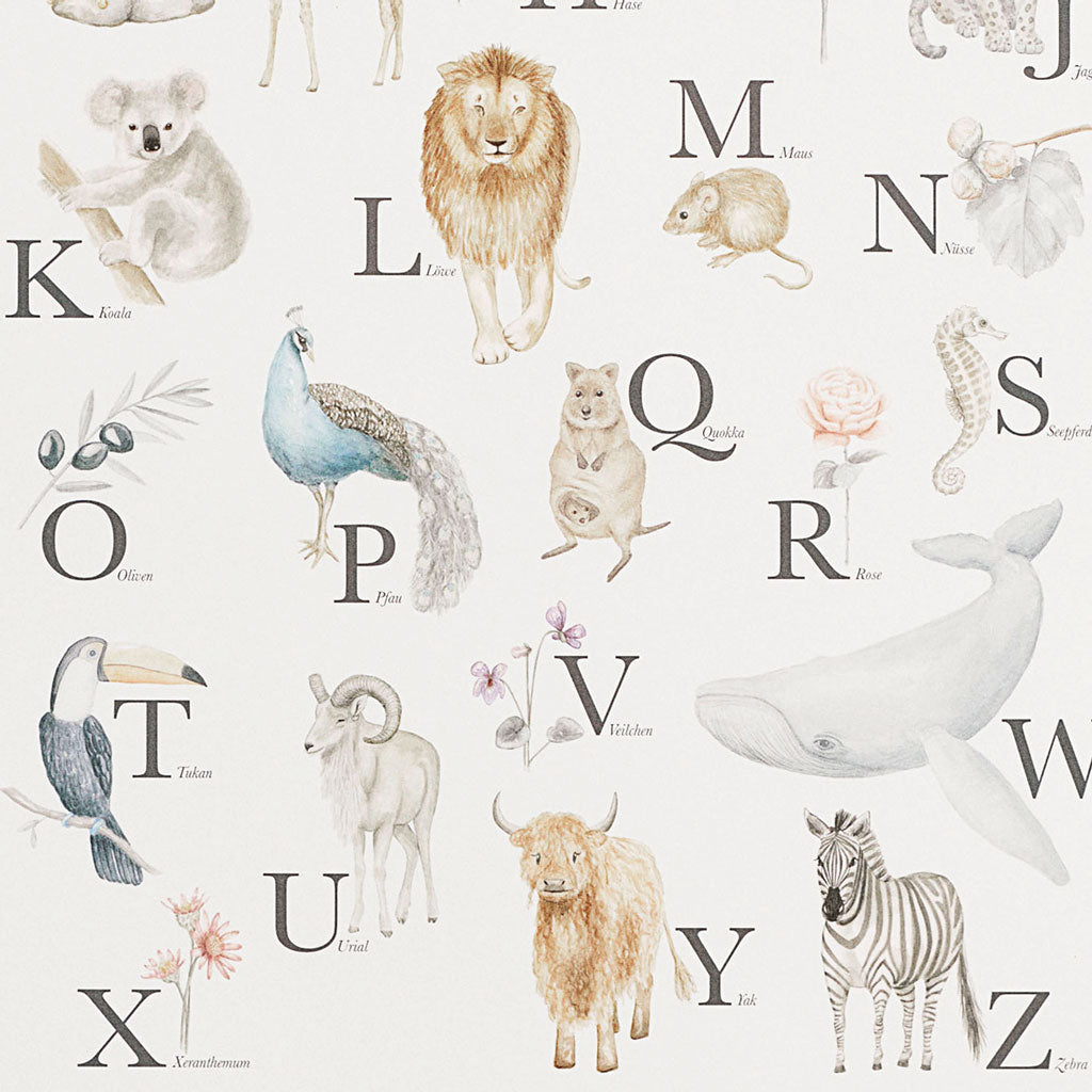 Alphabet-Poster - Deutsche Version