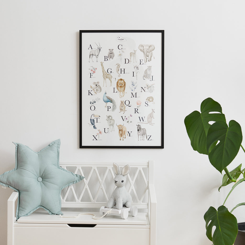 Alphabet-Poster – französische Version