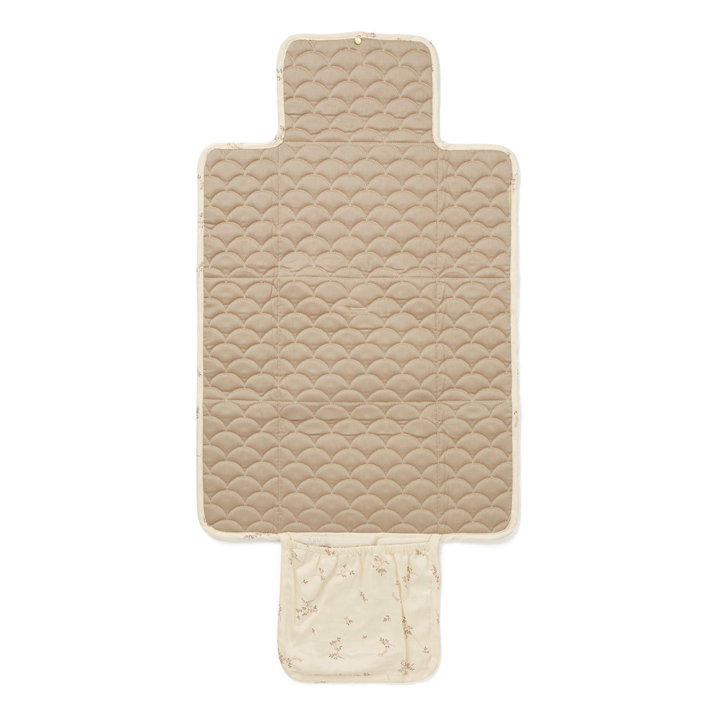 Wickelauflage, gesteppt – OCS Ashley, Latte