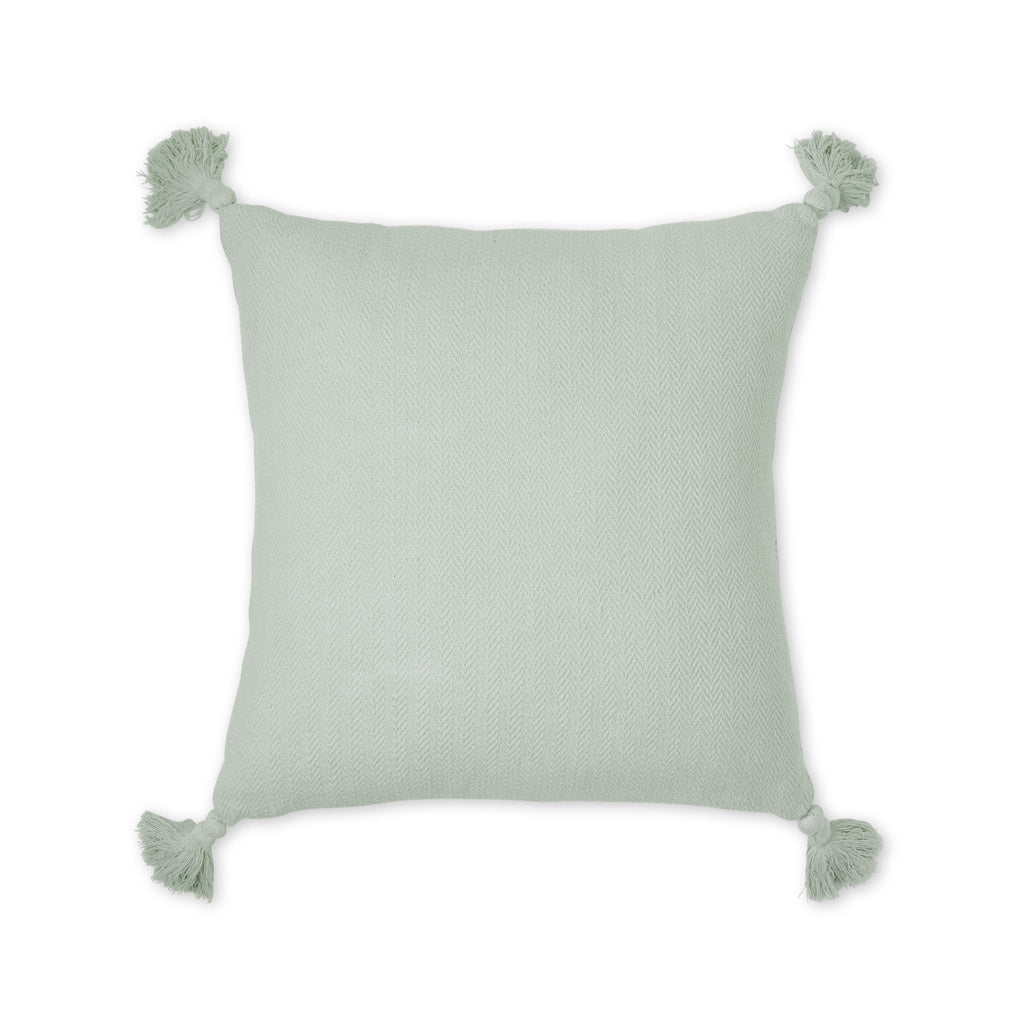 Kissen, Fischgrätenmuster – OCS Dusty Green