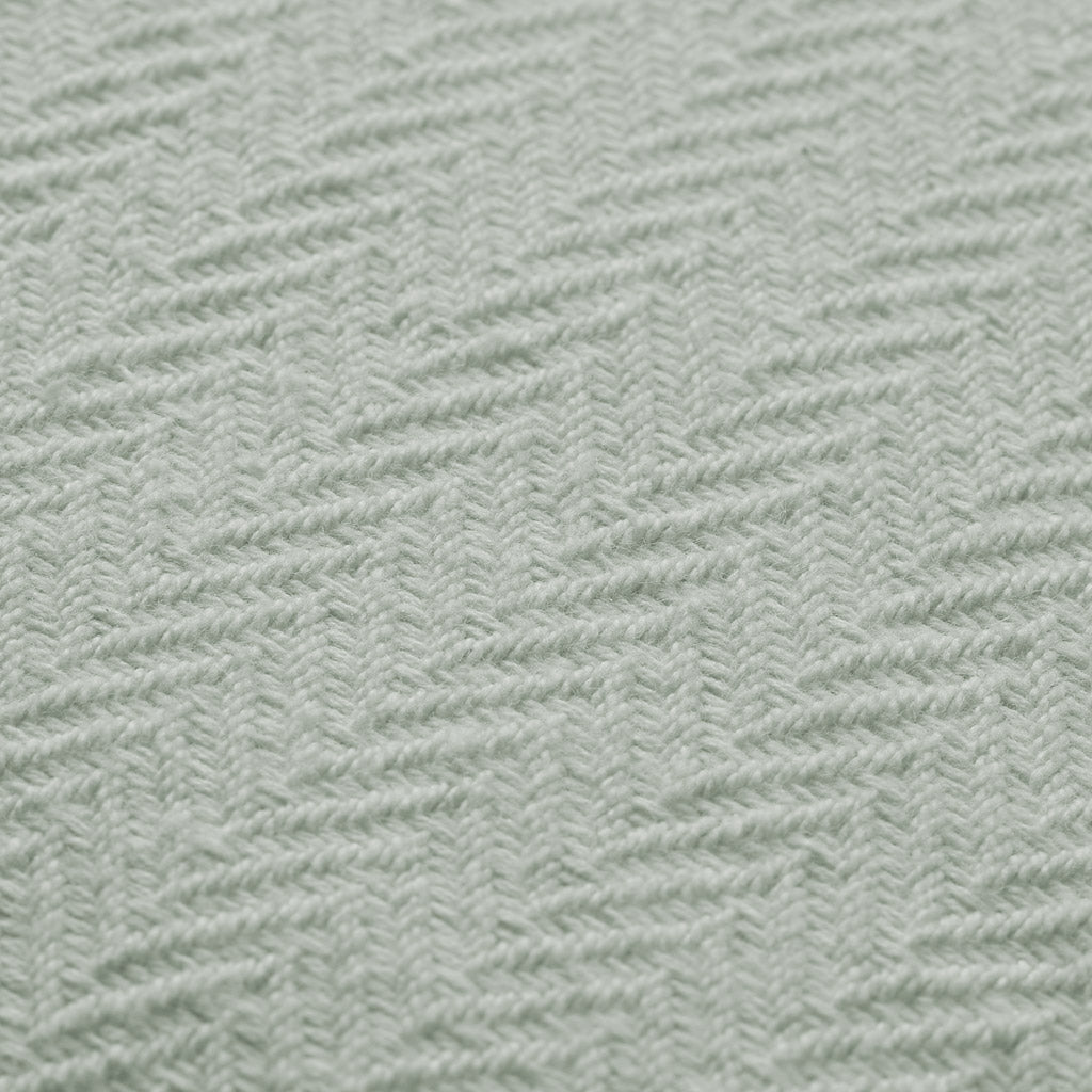 Kissen, Fischgrätenmuster – OCS Dusty Green