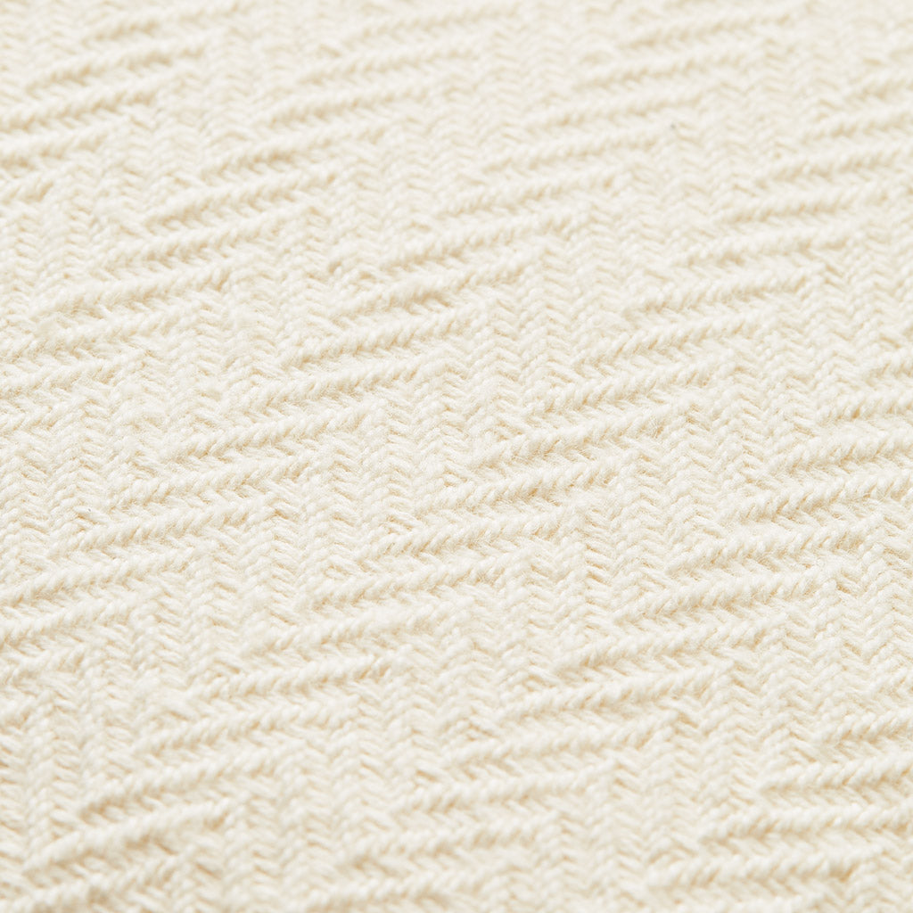 Kissen, Fischgrätenmuster – OCS Off-White