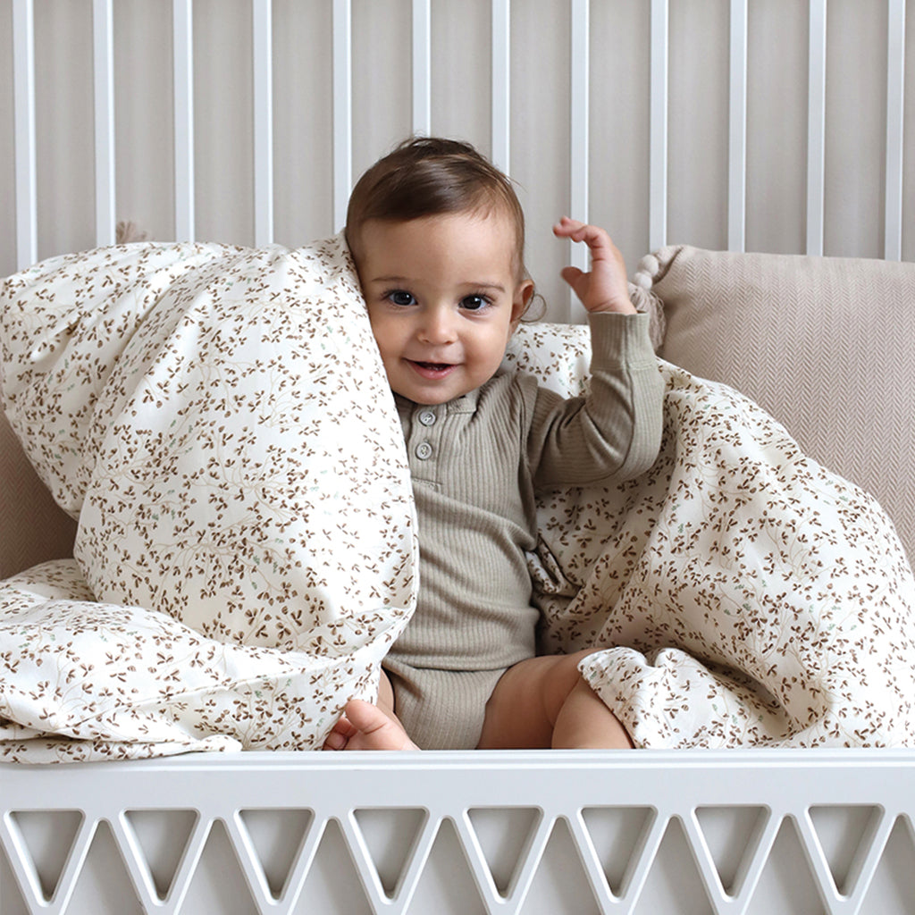 Bettwäsche-Set, Baby, 70x100cm - GOTS Lierre