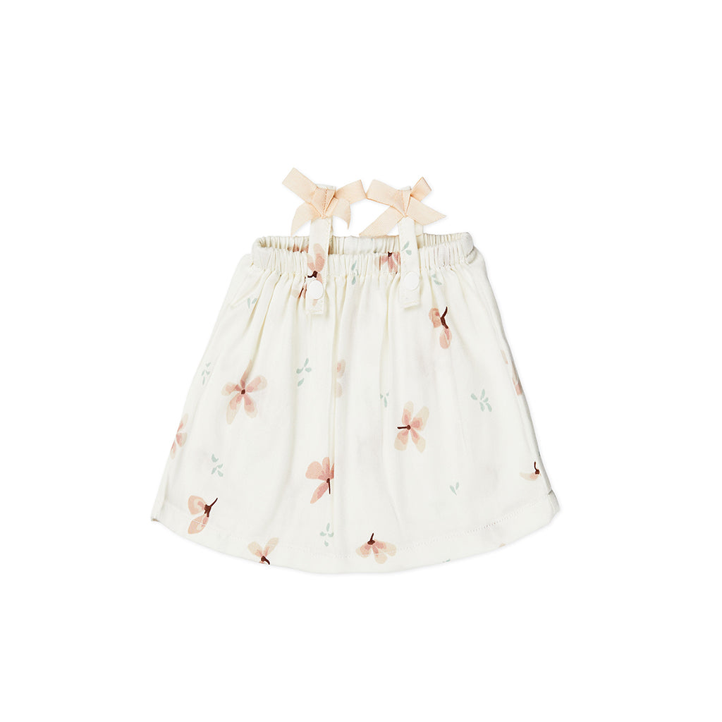 Puppen-Sommerkleid – GOTS Windflower Creme