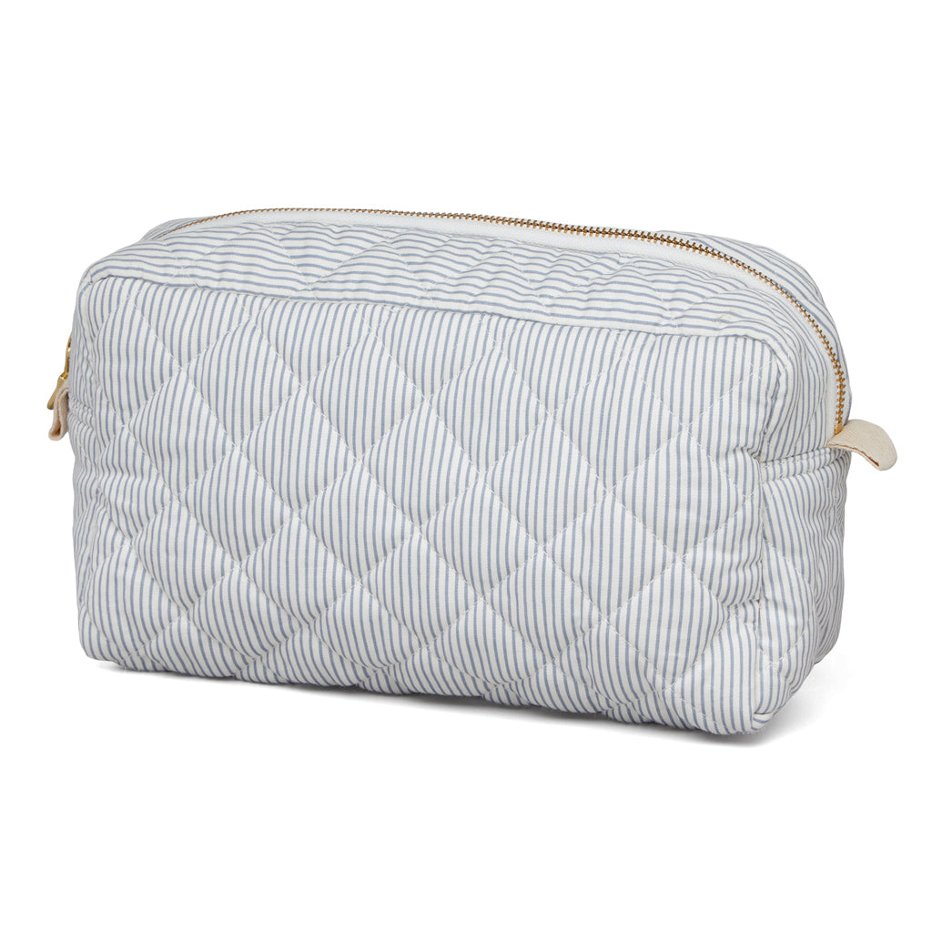 Kulturbeutel – OCS Classic Stripes Blue, Praline