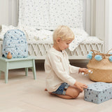 Mini Rucksack - Sailboats